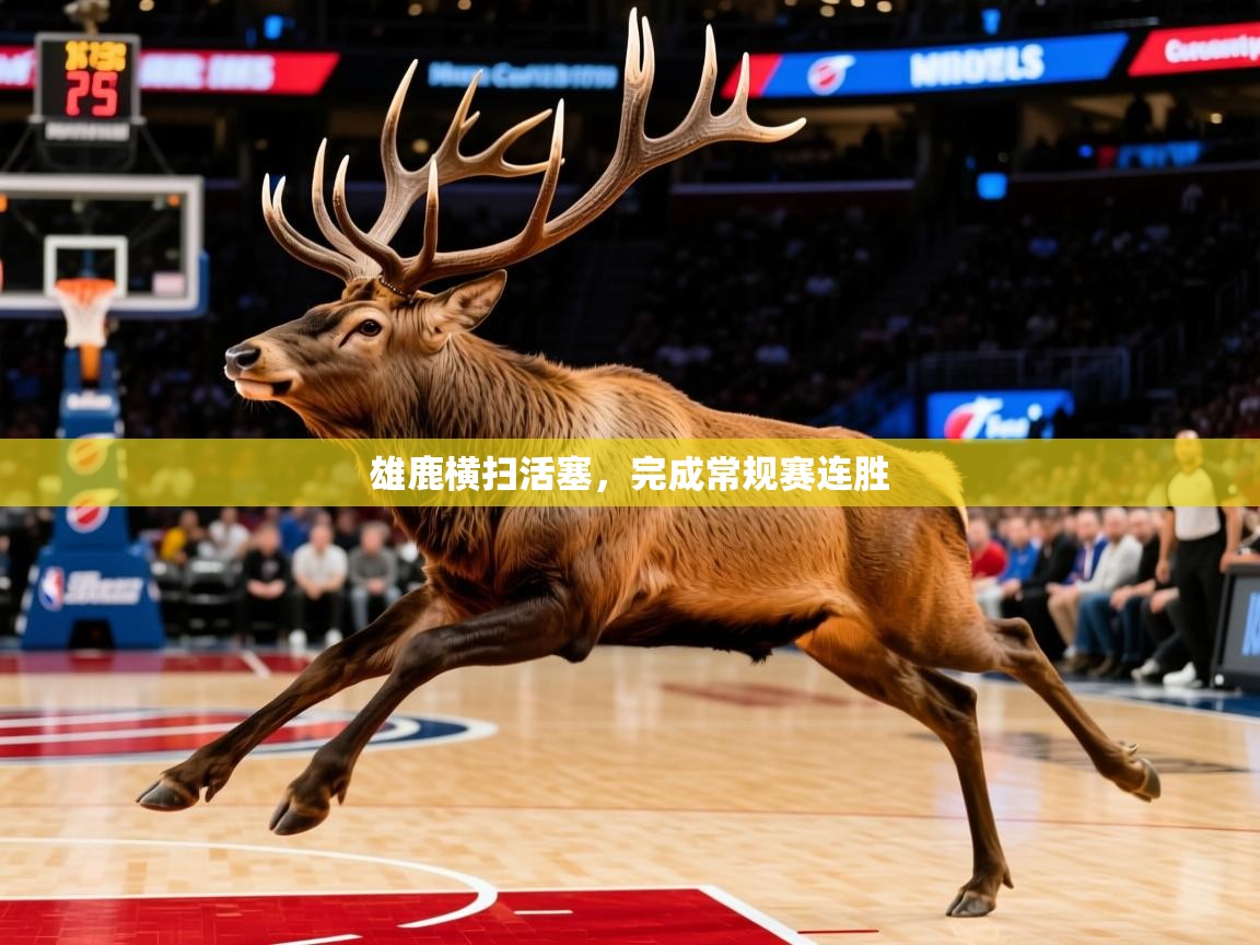 雄鹿横扫活塞,完成常规赛连胜 雄鹿横扫活塞,完成常规赛连胜