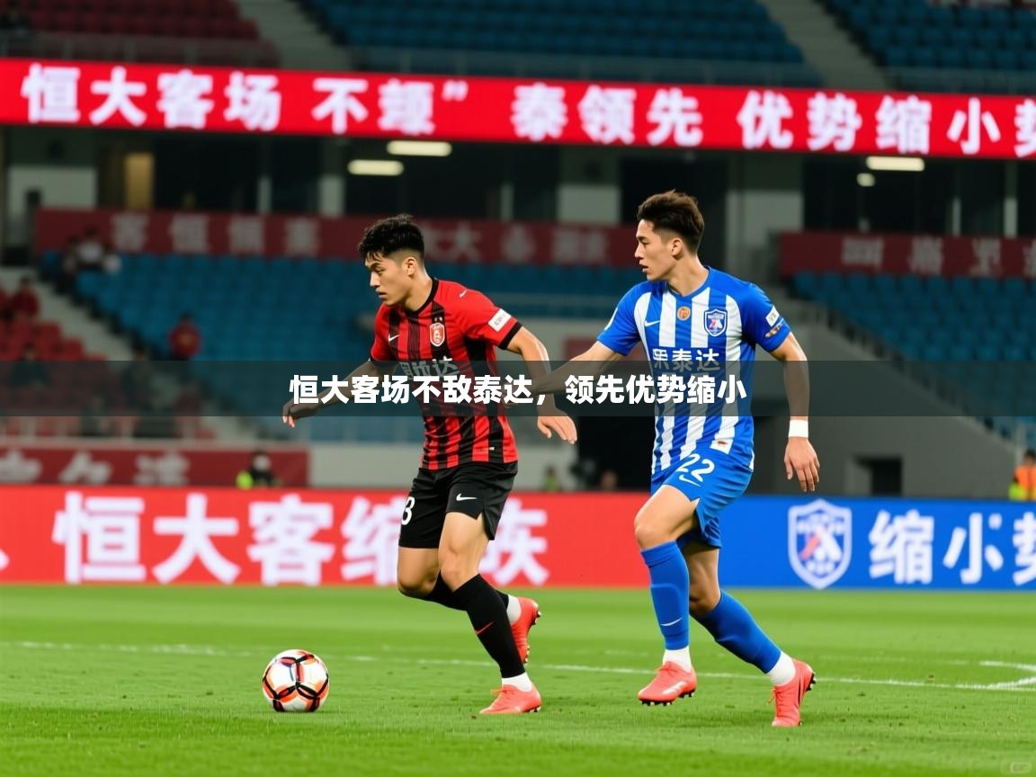 恒大客场不敌泰达，领先优势缩小