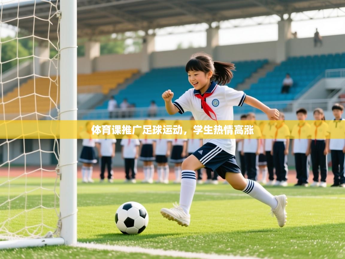 体育课推广足球运动,学生热情高涨 体育课推广足球运动,学生热情高涨