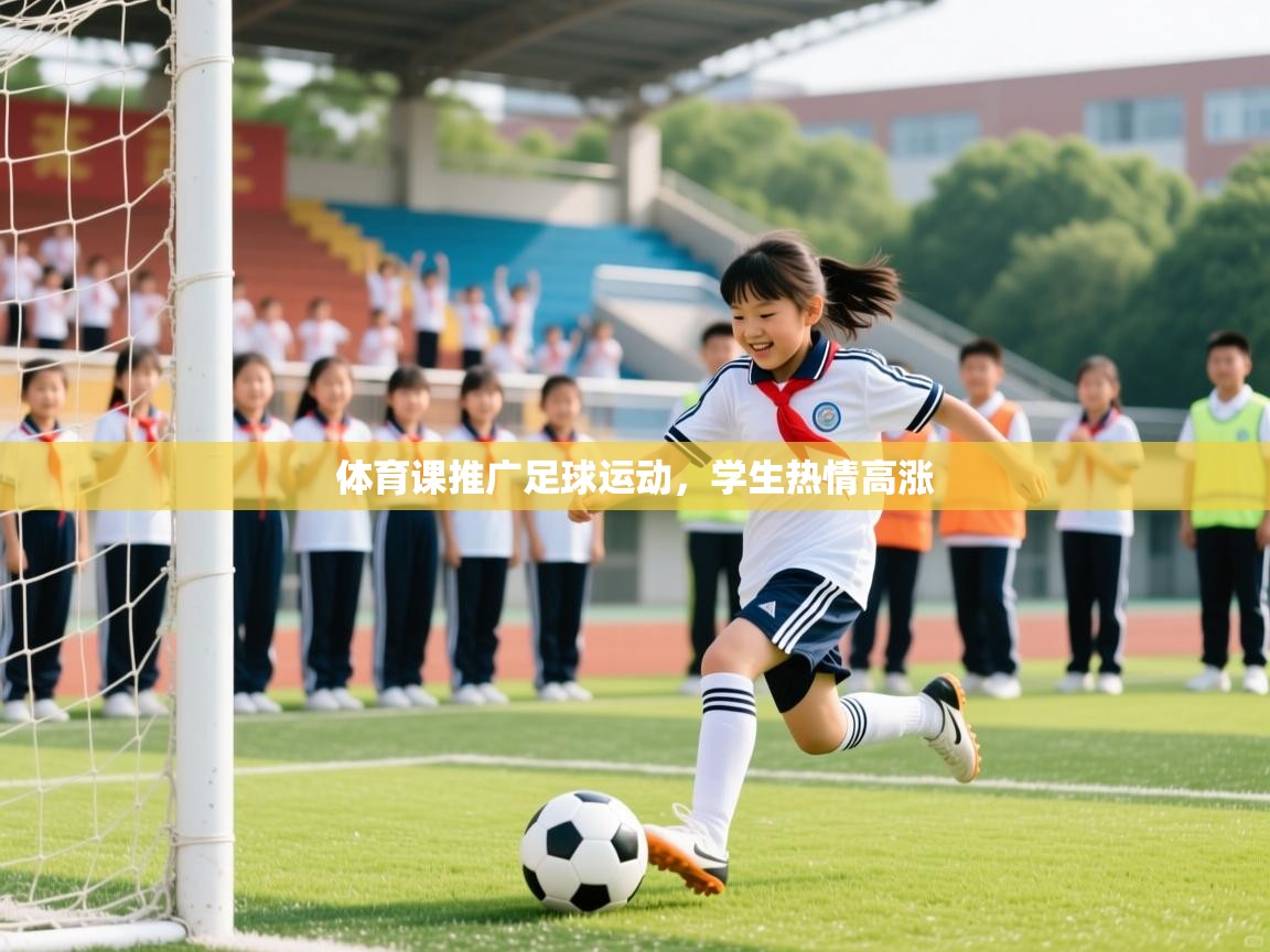 体育课推广足球运动,学生热情高涨 体育课推广足球运动,学生热情高涨