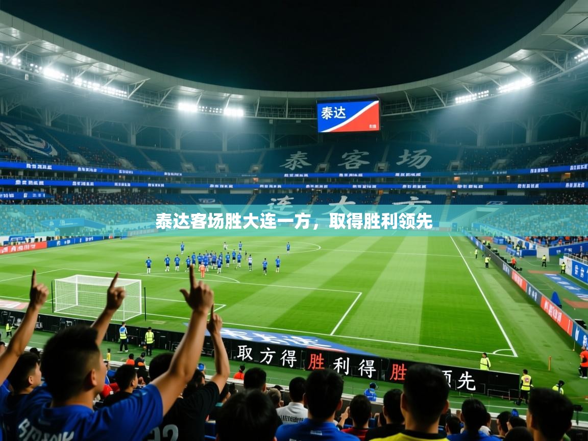 泰达客场胜大连一方，取得胜利领先